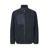 Bonded fleece jas - Marine, S