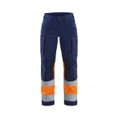 Marineblauw/Oranje