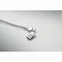 HUBLUE - 5-in-1 laadkabel sleutelhanger - Zilver HUBLUE - 5-in-1 laadkabel sleutelhanger - Zilver