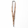 Zeefdruk lanyard van kurk en polyester