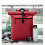 IREA - 600D polyester rolltop rugzak - Rood