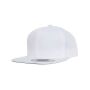 Pro-Style Twill Snapback Youth Cap white B (6-14)