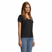 REGENT V WOMEN - REGENT V T-SHIRT WOMEN - XXL - Diep Zwart