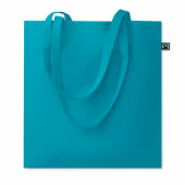 OSOLE+ COLOUR - Fairtrade boodschappentas 180g - Turquoise