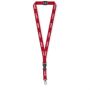 Afneembare polyester keycord met reflecterende draden
