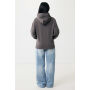 IQONIQ Yoho gerecycled katoen relaxed hoodie, antraciet (XS)