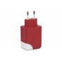 Xoopar Ice-G 65W GaN stroomadapter - Rood