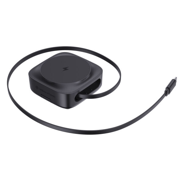 Urban Vitamin Goleta 2-in-1 15 W magn. draadloze oplader, zwart Urban Vitamin Goleta 2-in-1 15 W magn. draadloze oplader, zwart