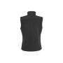 WOMENS RECYCLED 2-LAYER PRINTABLE SOFTSHELL BODYWARMER, BLACK, XXL, RESULT