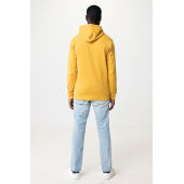 Iqoniq Jasper gerecycled katoen hoodie, ochre yellow (XXS)