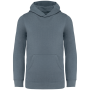 Ecologische kindersweater met capuchon Mineral Grey 12/14 jaar