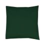 Pillow Case bottle green (ca. pantone 560) 40 x 40 cm