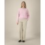 Stella Thinker - Het dames crewneck sweatshirt van gerecycled katoen - Cotton Pink (XS)
