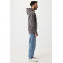IQONIQ Yoho gerecycled katoen relaxed hoodie, antraciet (XS)