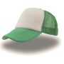 RAPPER CAP, GREEN/WHITE, One size, ATLANTIS HEADWEAR