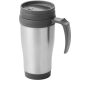 Sanibel 400 ml geïsoleerde thermosbeker - Zilver/Grijs Sanibel 400 ml geïsoleerde thermosbeker - Zilver/Grijs