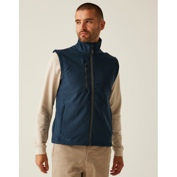 Honestly Made Recycled Softshell Bodywarmer - Black - S Honestly Made Recycled Softshell Bodywarmer - Black - S