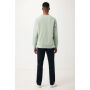 IQONIQ Etosha lichtgewicht gerecycled katoen sweater, iceberg green (XXL)