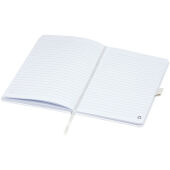 Honua A5 notitieboek van gerecycled papier met gerecyclede PET cover - Wit