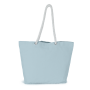 Totebag in marinestijl Washed Pearl Blue One Size