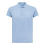 IQONIQ Yosemite dames recycled katoen pique polo, sky blue (L)