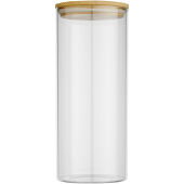 Boley 940 ml glazen voedselcontainer - Natuur/Transparent