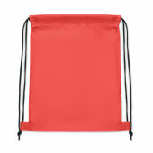 SHOOP KIDS - 190T RPET inder trekkoordtas - Rood