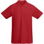 Prince biologisch katoenen herenpolo met korte mouwen - Rood - 3XL