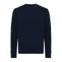 Iqoniq Etosha lichtgewicht gerecycled katoen sweater, donkerblauw (5XL)