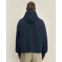 Fronter - Oversized rits hoodie in een gerecycled katoen blend - French Navy (XXL)