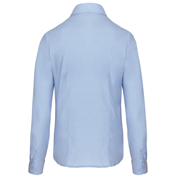 Damen Oxfordbluse Langarm Oxford Blue M Damen Oxfordbluse Langarm Oxford Blue M