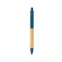 Write responsible recycled papieren pen, blauw