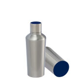 donkerblauw, zilver