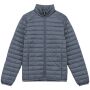 Ecologische lichte donsjekker voor heren mineral grey 4XL