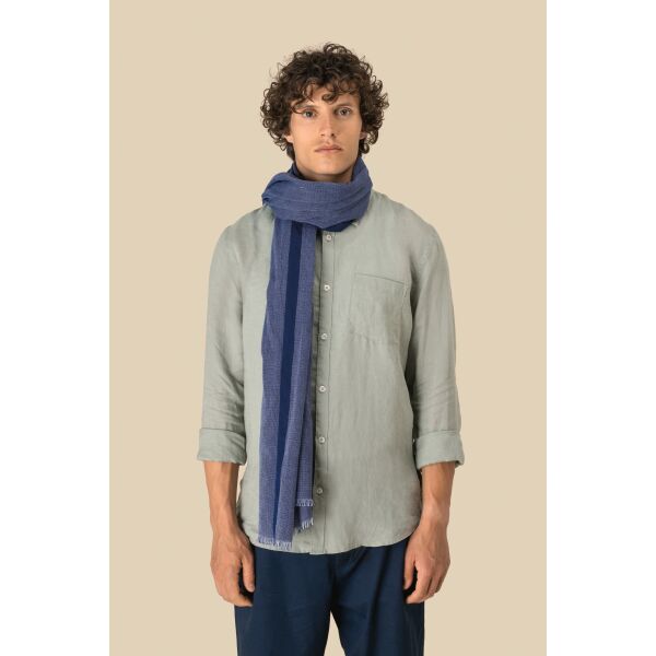 Uniseks tulbanddoek van chambray Uniseks tulbanddoek van chambray