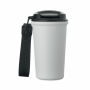 NAKANO - Gerecycled stalen beker 400ml - Wit