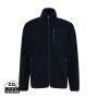Iqoniq Diran gerecycled polyester pile-fleece jas, zwart (XXXL)