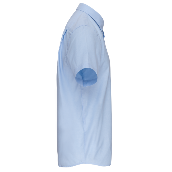 Herren Oxford Kurzarmhemd Oxford Blue 6XL Herren Oxford Kurzarmhemd Oxford Blue 6XL