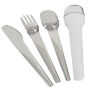 Bestekset RE98-CUTLA - zilver, wit