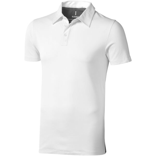 Markham stretch herenpolo met korte mouwen