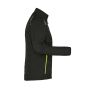 Ladies' Hybrid Jacket black/neon-yellow 4XL