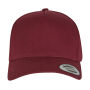 5-Panel Curved Classic Snapback - Maroon - One Size