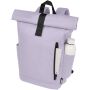 Byron 15,6" rugzak van GRS RPET met opgerolde bovenkant 18 L - Lila Byron 15,6" rugzak van GRS RPET met opgerolde bovenkant 18 L - Lila