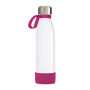 Fles RETUMBLER-TOULON GLASS - magenta, zilver, wit Fles RETUMBLER-TOULON GLASS - magenta, zilver, wit
