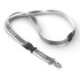 Afneembare polyester keycord met reflecterende overlay