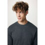 IQONIQ Denali gerecycled katoen sweater ongeverfd, heather anthracite (XXL)