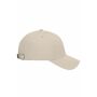 6 Panel Cap Bio Cotton sandstone one size