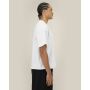 Hazener - Het unisex relaxed interlock T-shirt - White (XL) Hazener - Het unisex relaxed interlock T-shirt - White (XL)