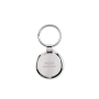 Sleutelhanger zinklegering met doming, rond Sleutelhanger zinklegering met doming, rond
