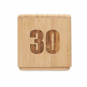 CURT - Bamboe twist snooze timer - Hout